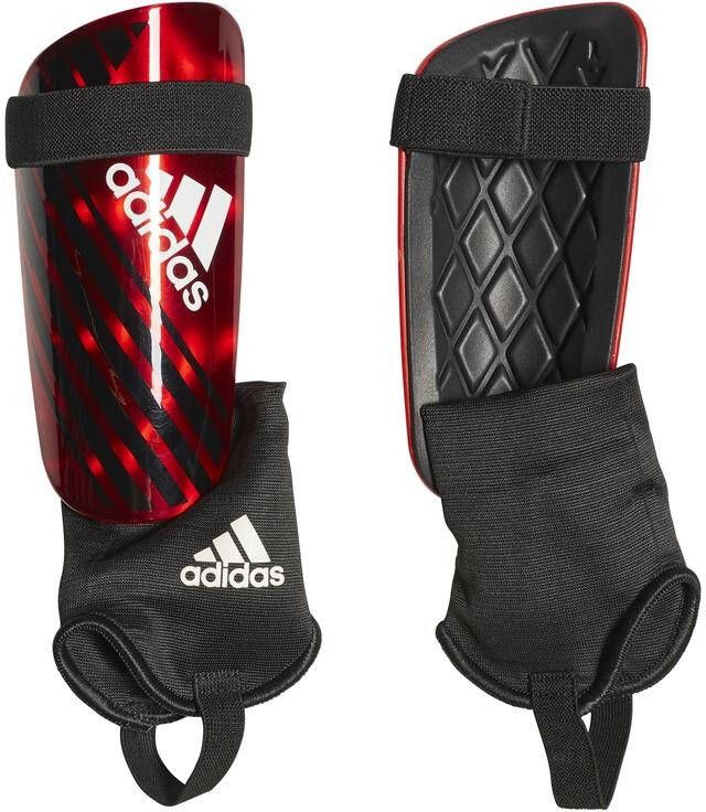 adidas performance scheenbeschermers rood