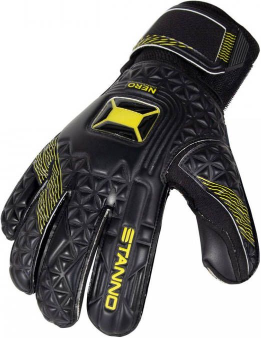 Stanno Nero Jr. V keepershandschoenen zwart/geel