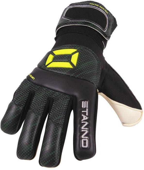 Stanno keepershandschoenen Volare Match zwart/geel