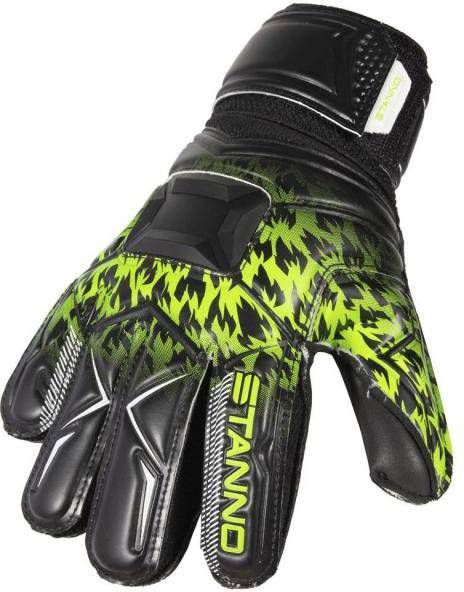 Stanno Junior keepershandschoenen zwart/groen