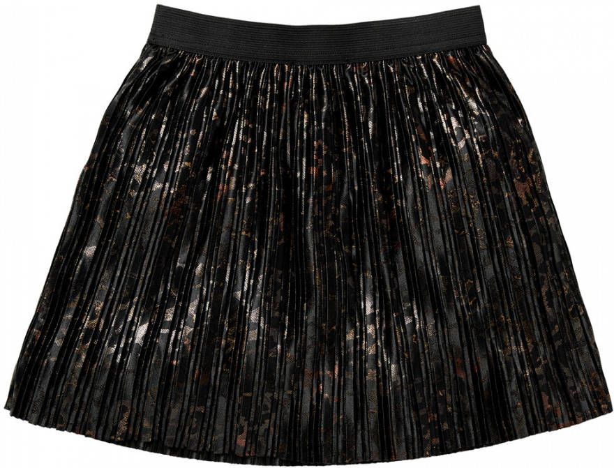 LEVV Girls rok Rosanne met all over print bruin/zwart
