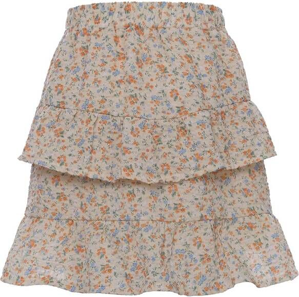 Looxs Revolution Stroken rokje mini flower voor meisjes in de kleur