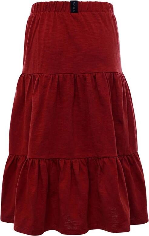 Looxs Revolution Maxi rok slub jersey voor meisjes in de kleur