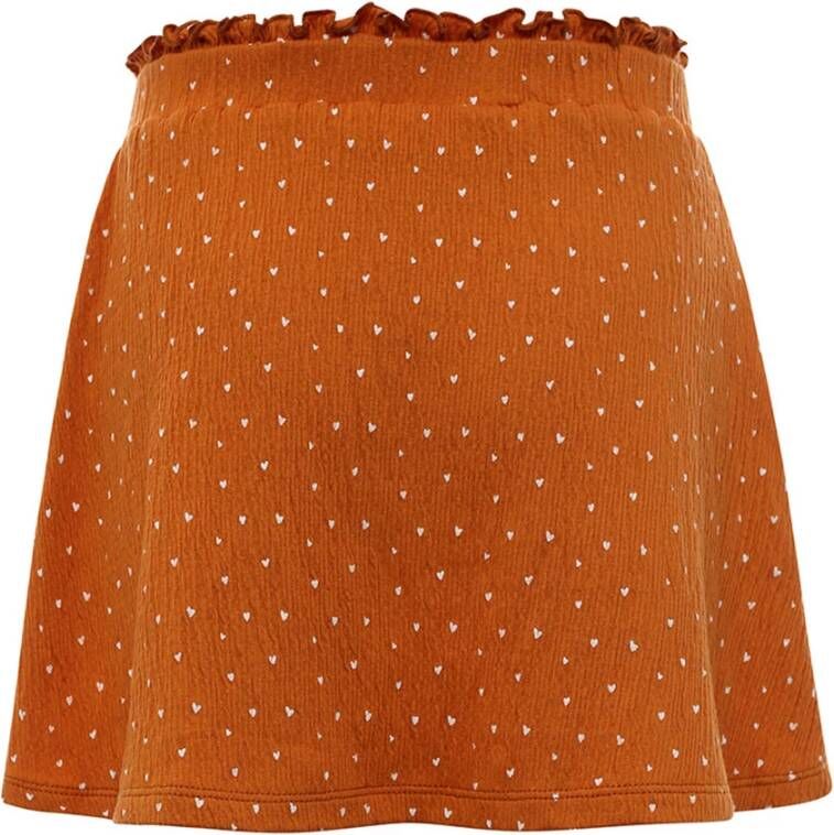 Looxs Revolution Wit t shirt krinkel katoen voor meisjes in de kleur