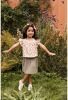 Looxs Revolution Rokje rib jersey moss voor meisjes in de kleur online kopen