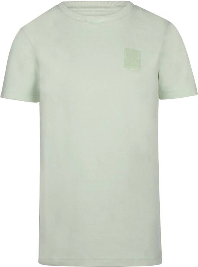 No way monday ! Jongens Shirt Korte Mouw -- Groen Katoen/elasthan