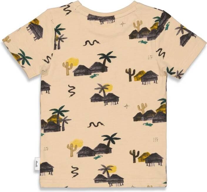 Sturdy ! Jongens Shirt Korte Mouw -- All Over Print Katoen/elasthan