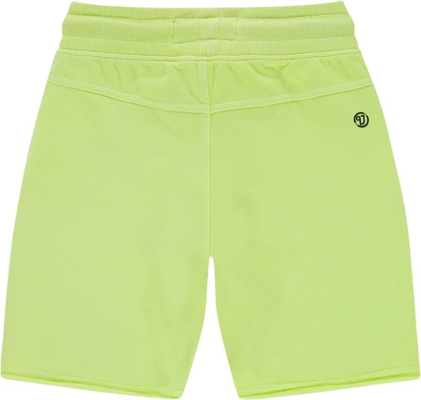 VINGINO ! Jongens Bermuda Maat 152 Geel Katoen/elasthan