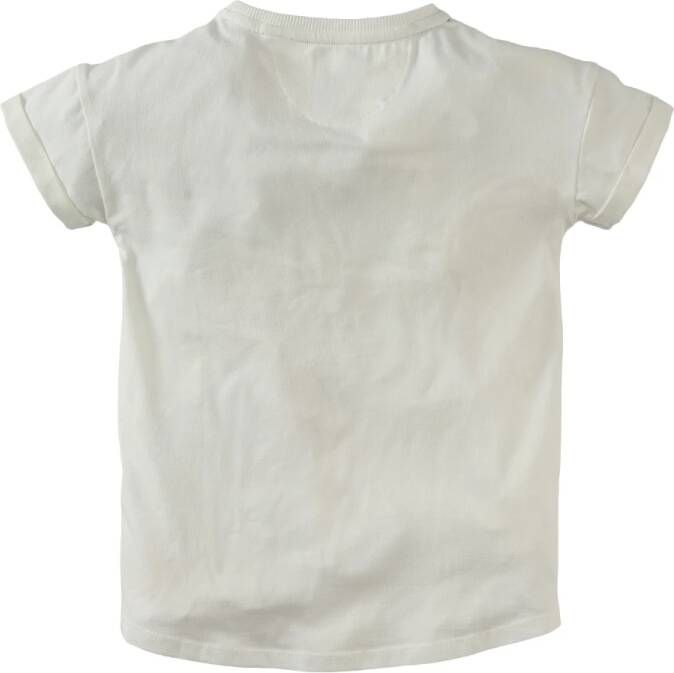 Z8 ! Jongens Shirt Korte Mouw -- Off White Katoen/elasthan