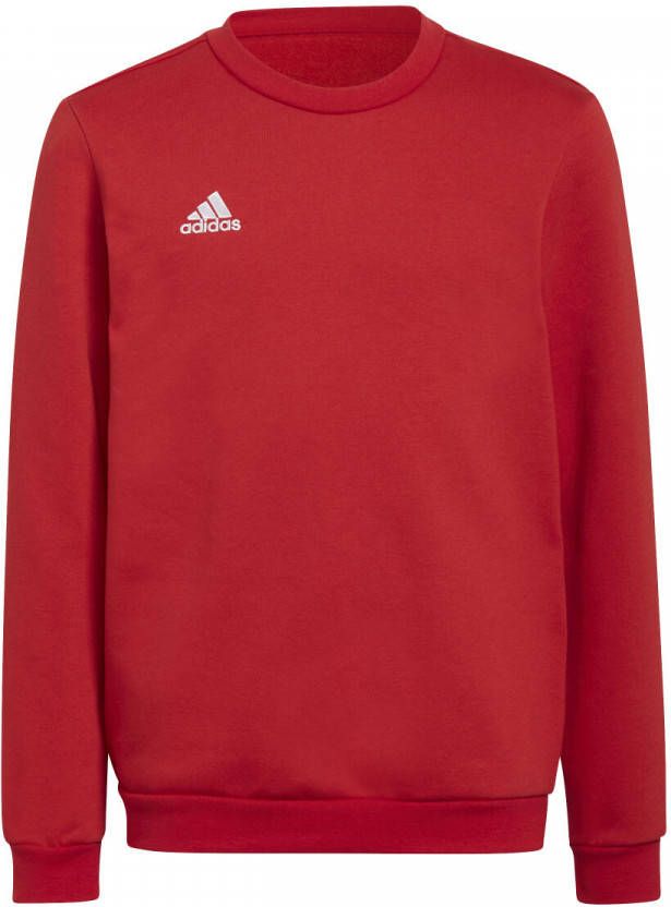 Adidas Kids adidas Entrada 22 Crew Sweater Kids Rood Wit