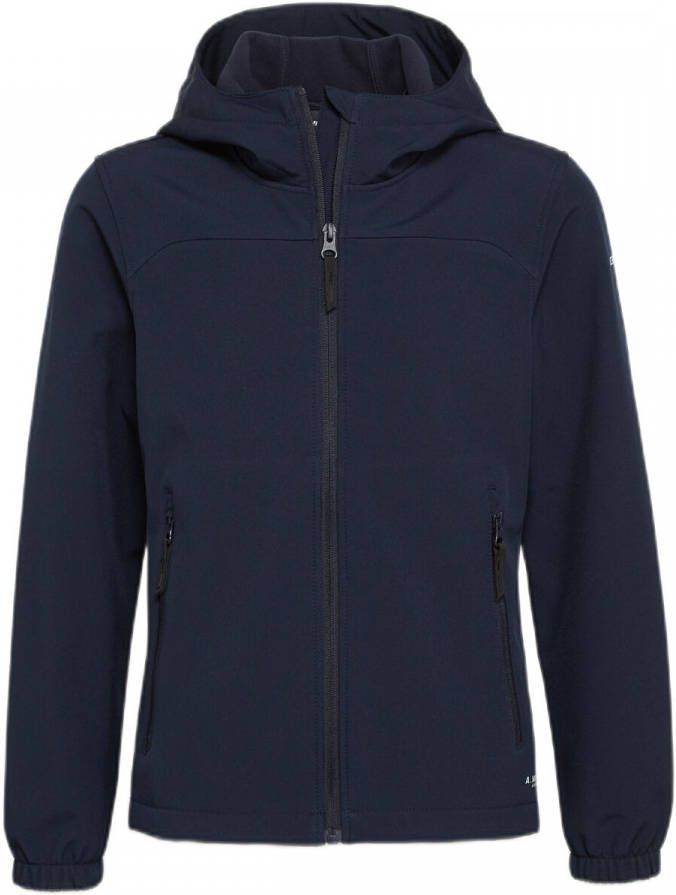 Icepeak softshell jas Kobryn JR donkerblauw