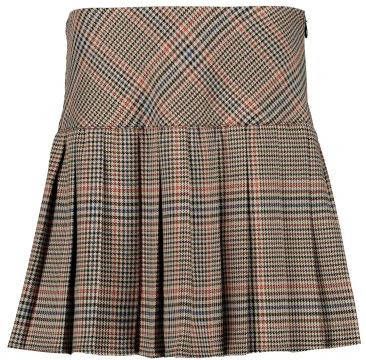 name it Minirok geruite geplooide