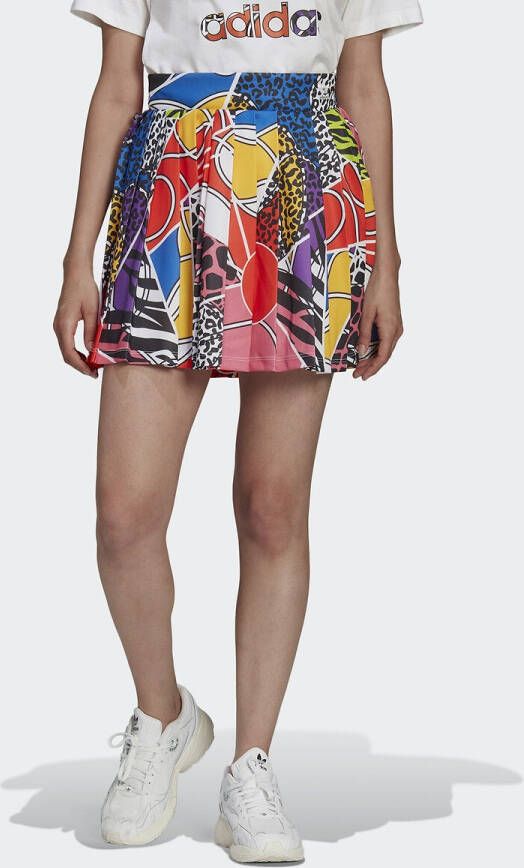 adidas Originals Korte pliss&#xE9, rok, pop motief