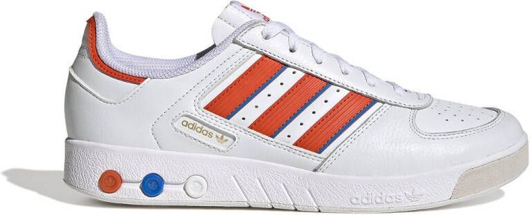 adidas Originals G.S. Court Schoenen Cloud White/Collegiate Orange/Blue Rush Dames