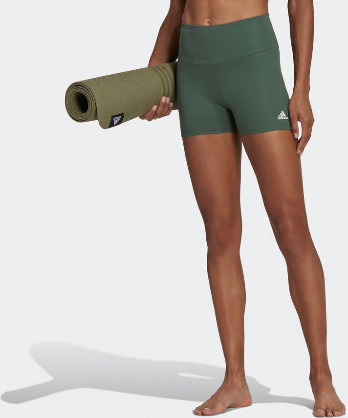 adidas performance Short met hoge taille Yoga Essentials