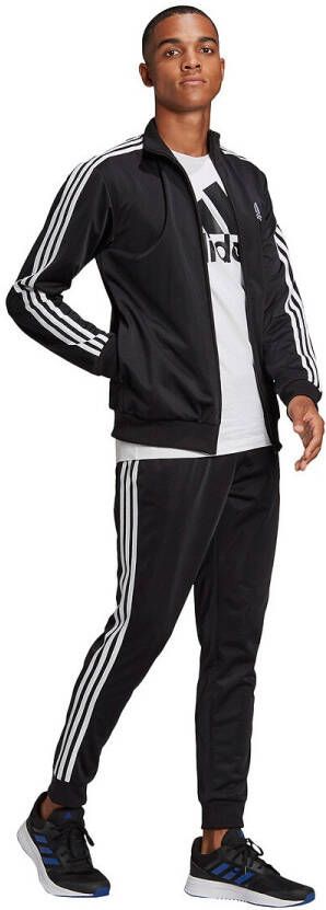 Adidas Badge of Sport Poly Trainingspak Heren Black/White Heren