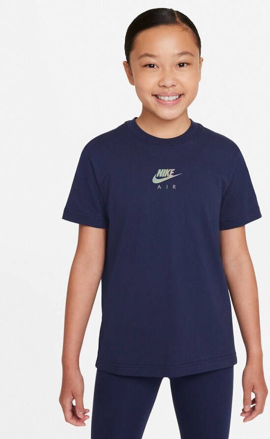 Nike Sportswear T shirt voor meisjes Blauw