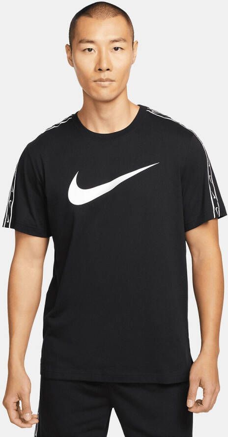Nike Sportswear Repeat T shirt voor heren Zwart