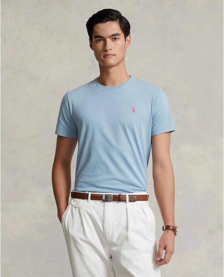 Polo Ralph Lauren T shirt Korte Mouw T SHIRT AJUSTE COL ROND EN COTON LOGO PONY PLAYER