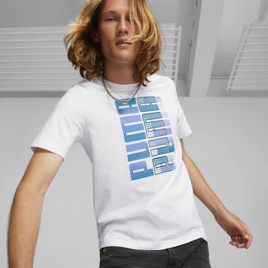 Puma T shirt man clash graphic tee 671763.02