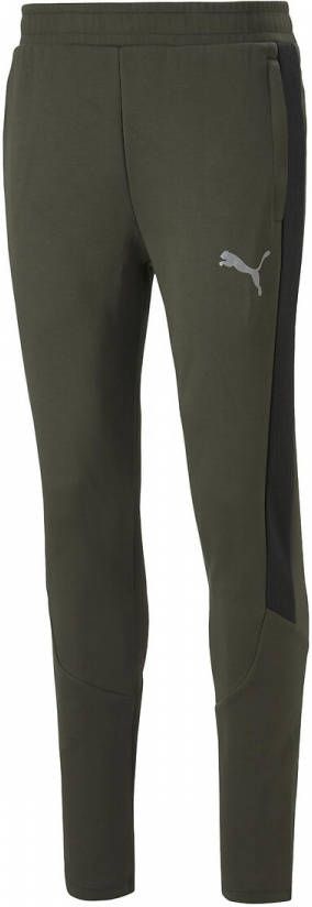 PUMA Evostripe Trainingsbroek Donkergroen Zwart Grijs