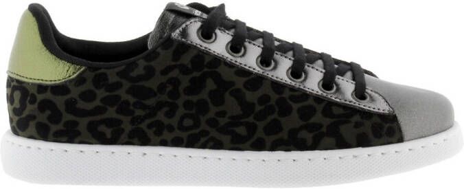 VICTORIA Tennisschoenen Metal en Lé, opard