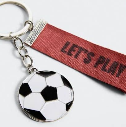 Mango Kids Sleutelhanger voetbal