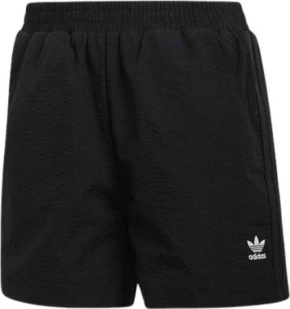 Adidas High waist straight fit trainingsshorts met logoborduring