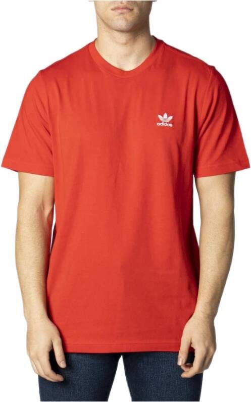 Adidas T shirts , Rood, Heren