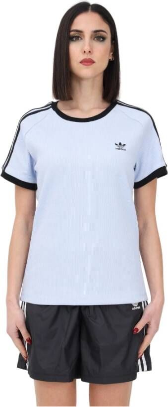Adidas T shirts Blauw Dames