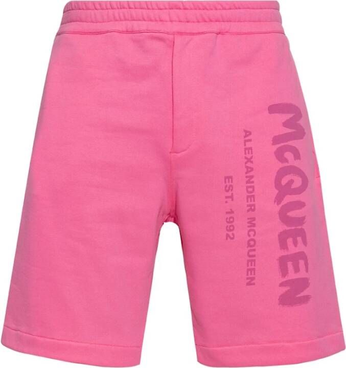 alexander mcqueen Korte Broeken Roze Heren
