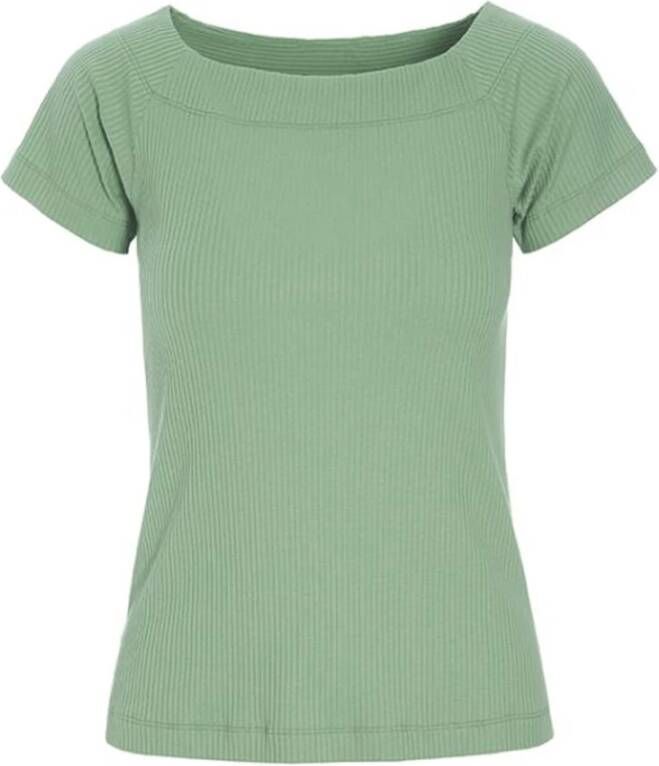 Bitte Kai Rand T shirts Groen Dames