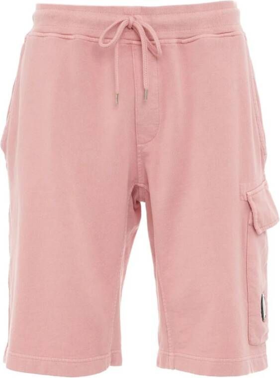 C.P. Company Men& Clothing Shorts Pink Ss23 , Roze, Heren