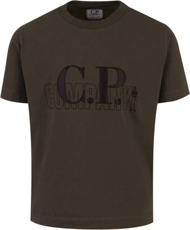 C.P. Company T shirts Groen Heren