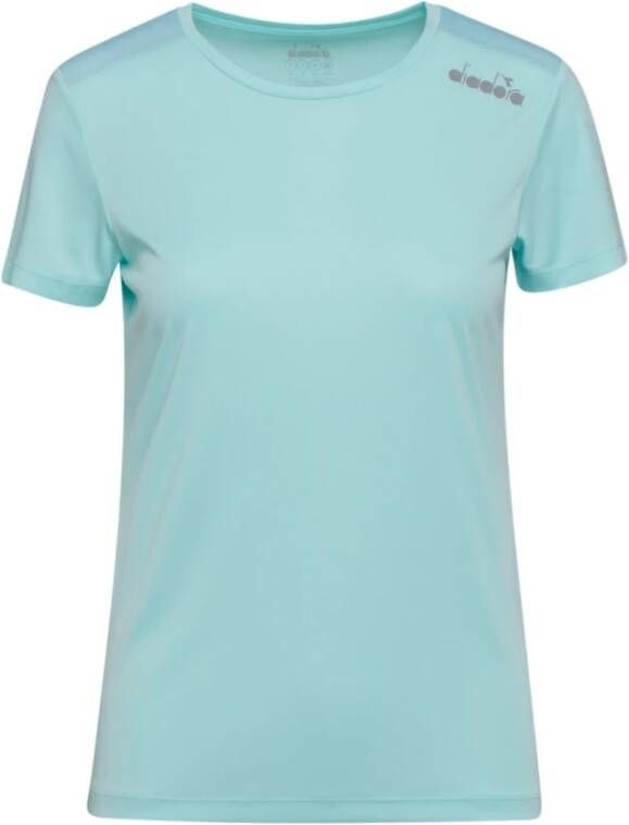Diadora Sportkleding & Sportschoenen Blauw Dames