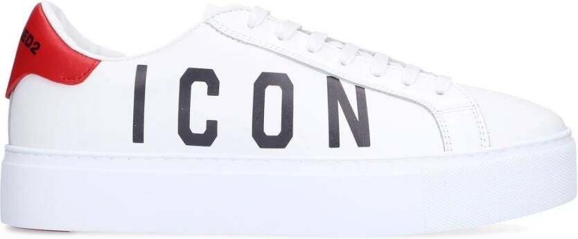 Dsquared2 Nieuwe tennis lage sneakers , Wit, Dames