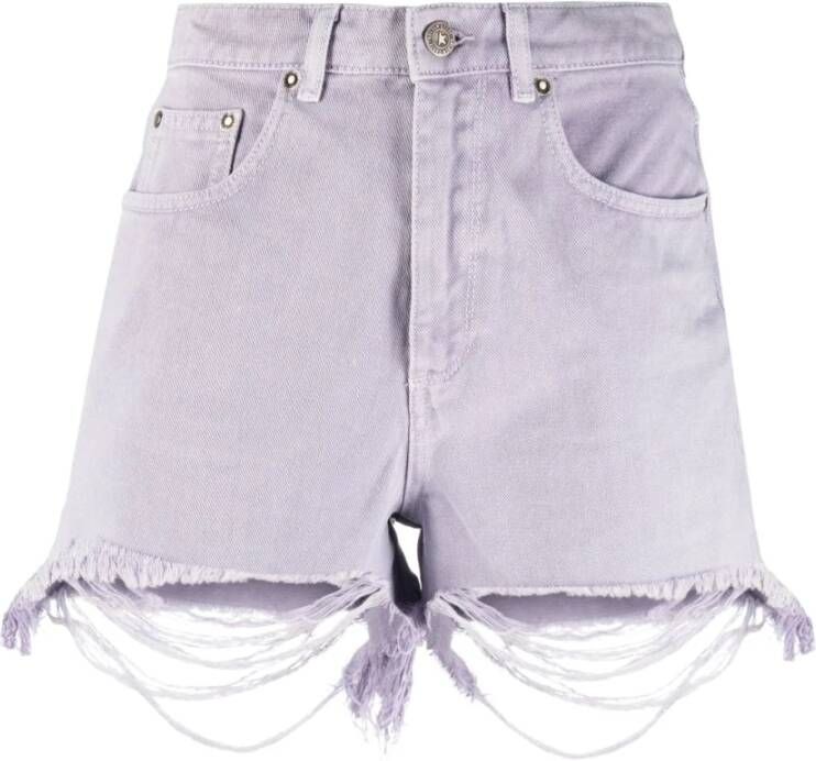 Golden Goose Denim shorts Paars Dames