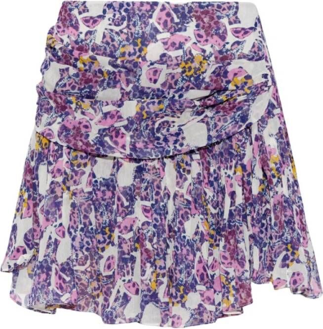 IRO Jarida skirt with shorts , Paars, Dames