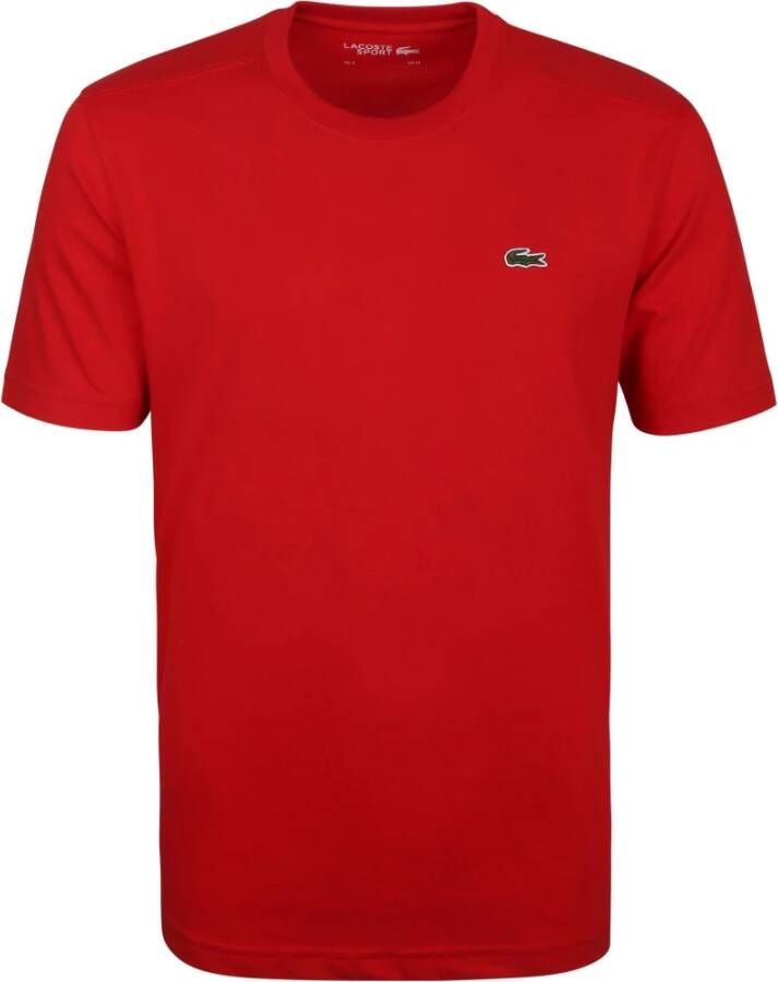 Lacoste Shirts Rood Heren