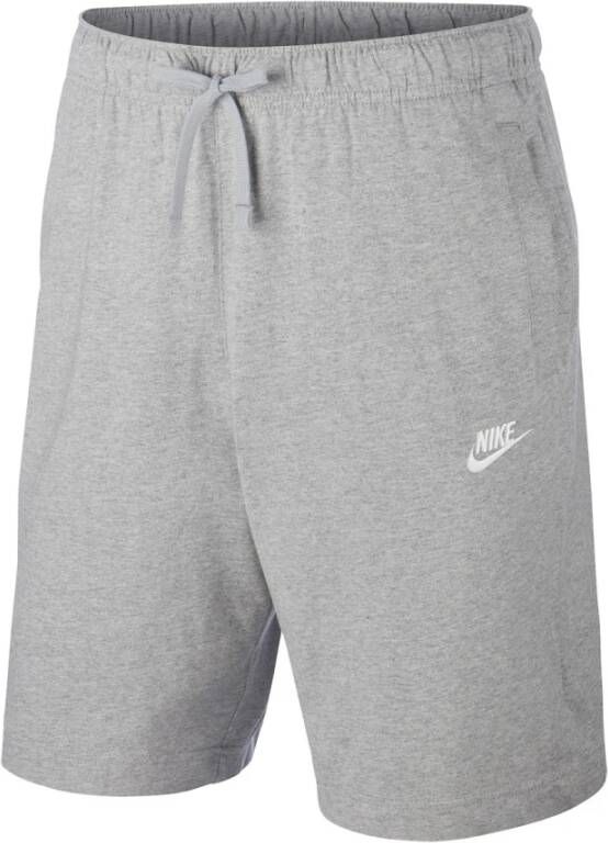 Nike Club Jsy Short Heren Korte Broeken Grey 100% Katoen