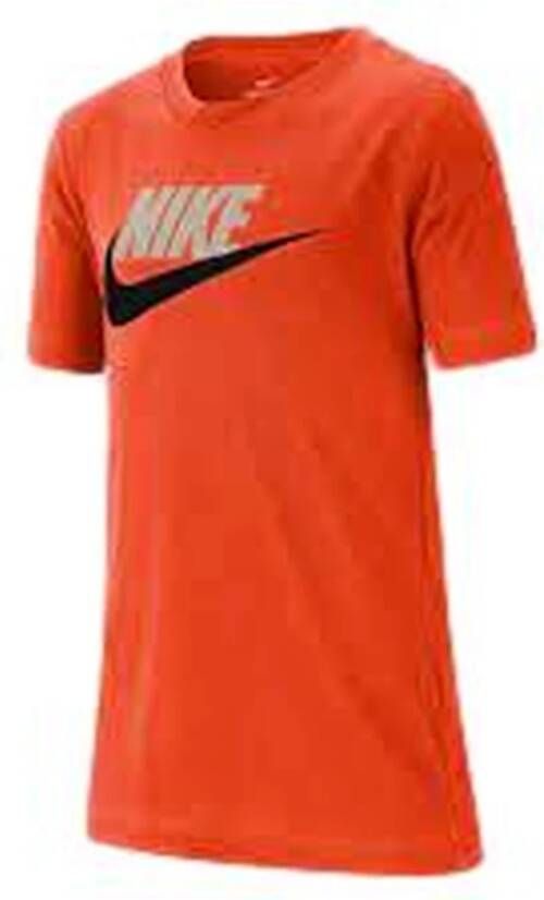 Nike T shirt Ar5252 , Oranje, Heren