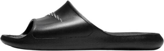 Nike Victori Slippers Shower Zwart Donkergrijs