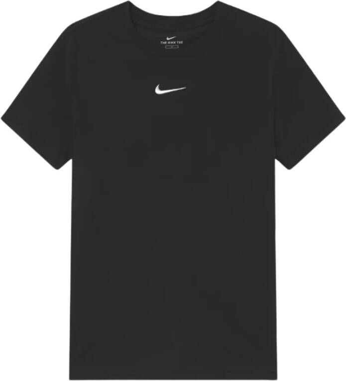 Nike Girls Sportswear Boyfriend Tee basisschool T Shirts Black 100% Katoen