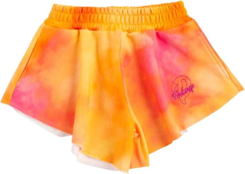 pinko Korte Broeken Oranje Dames