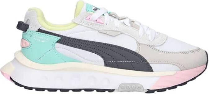 Puma Sneakers wilde rijderlagen 380697 03 , Wit, Dames