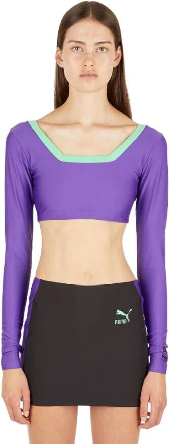 Puma T shirts Paars Dames