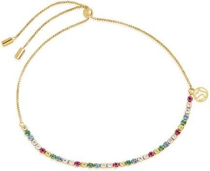 Sif Jakobs Armband Ellera tennis , Geel, Dames