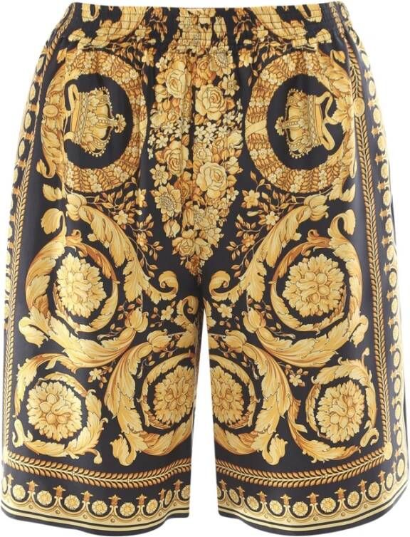 Versace Shorts 10024761A03044 , Zwart, Heren