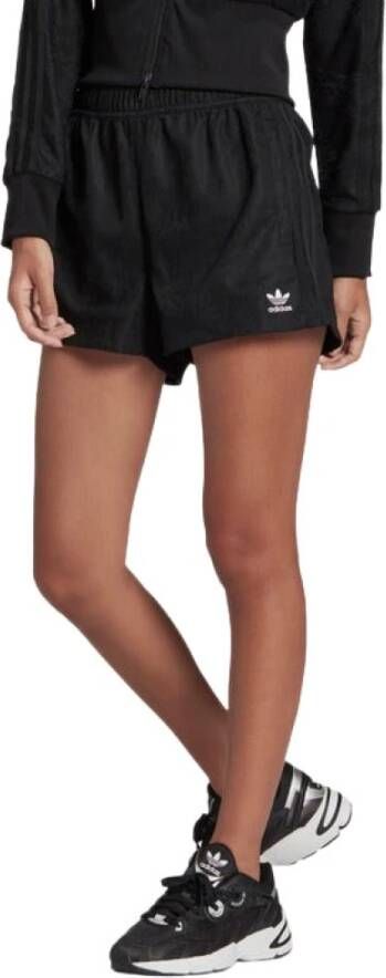 Adidas High waist slim fit korte broek van kant met logo