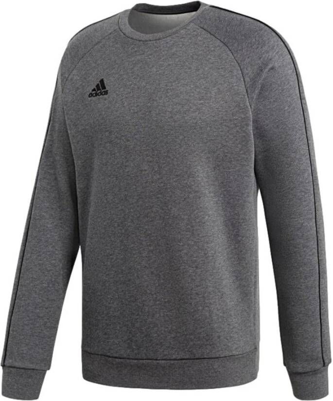 adidas Core 18 Sweat Trainingstrui Dark Grey Heather Black
